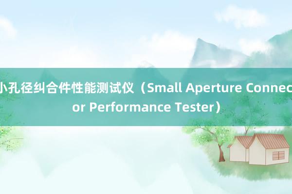 小孔径纠合件性能测试仪（Small Aperture Connector Performance Tester）